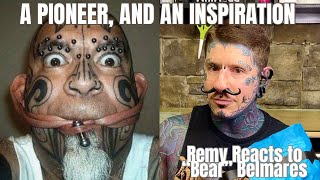 Remy reacts to Daryl 'Bear' Belmares. #piercings #bodymodifications #tattoo by EphemeralRemy. 2,754 views 1 month ago 14 minutes, 56 seconds