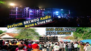 Perform BREWOQ Audio di Sumenep Madura, Bass Subwoofer Bikin Senam Jantung