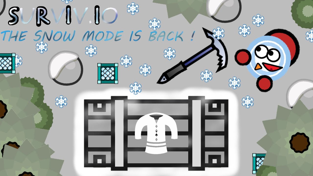 SURVIV.IO | THE SNOW MODE IS BACK 🎄 ! (SNOWBALL...) - Tankalty Char