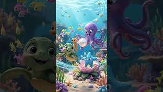 The Little Ocean Explorer 🐢🌊 | Tiko’s Magical Underwater Adventure | Kids Cartoon Story