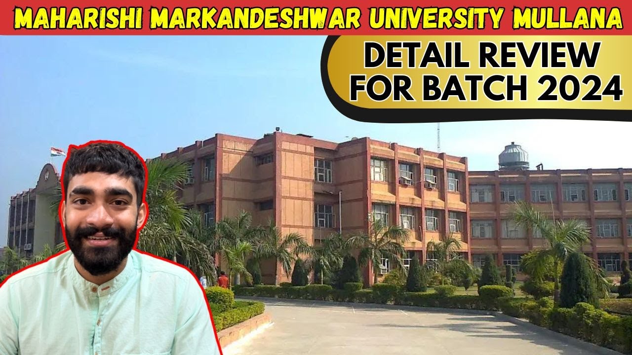 Maharishi Markandeshwar University Mullana | Mmdu Mullana | Admission ...