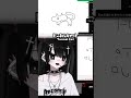 ガキVTuberがマウスでらくがきしたらこうなる　#vtuber #きり抜き #切り抜き #shorts #しじみもち