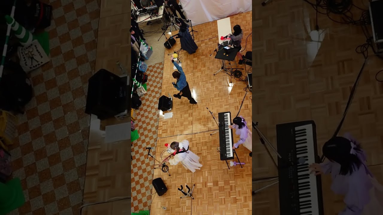 『真夜中遊園地』2F全体カメラ　夢限大みゅーたいぷ 47都道府県制覇の旅「スーパーポジション 〜夢限大編〜」@滋賀