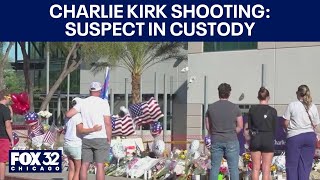 Charlie Kirk shooting: Suspect in custody after two-day manhunt
