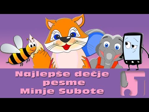 Najlepše dečje pesme Minje Subote | Dečje pesme | Jaccoled C