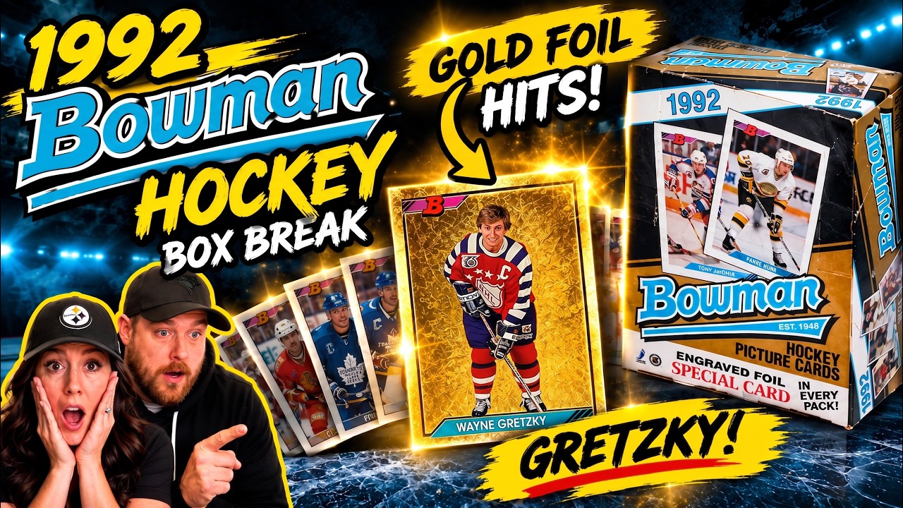 Opening the Box That NEVER hit Canada! (1992 Bowman Hockey)
