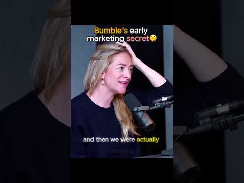 Bumble's early marketing