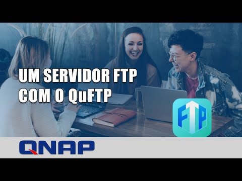 Configuração de um servidor FTP com o QuFTP