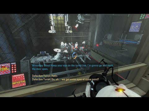 [Portal 2] How to Break the Assembly Line in Turret Control Center