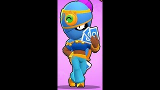 Как слепить скин индиго тара из Brawl Stars