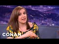 Lena Dunham Is Not A Flirty Texter | CONAN on TBS