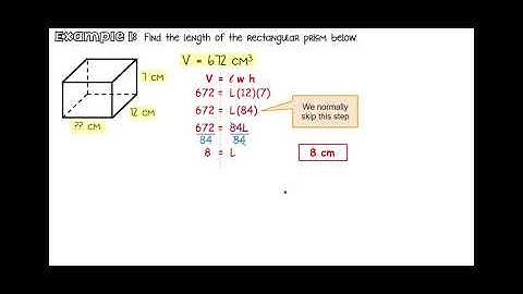 [LR Math] Finding Missing Dimensions With Prisms
