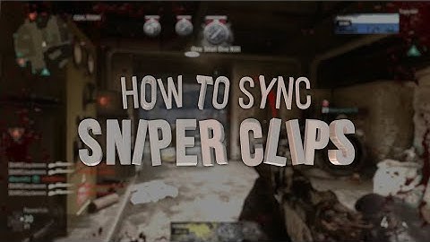 How to Sync Sniper Shots With After Effects Tutorial How to Create Sniper Montage