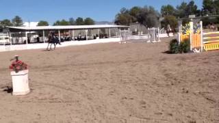 Spencer leading the victory gallop as Champion