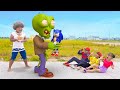 R . I . P Zombie Sonic | Sonic The Hedgehog 2 VS SCARY TEACHER 3D In Real Life