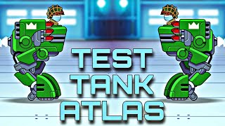 Hills of Steel - Creepy, Monster tanks.Test Tank Atlas, Gameplay, Wot, - Part 10 screenshot 3
