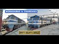 Moradabad to chandausi  an extended coverage behind a wdp3a locomotive  may 2023