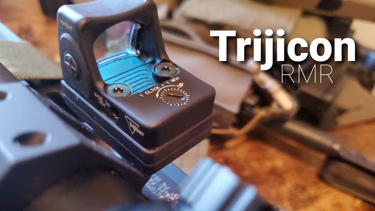 THE TOUGHEST MICRO RED DOT ON EARTH - Trijicon RMR Type 2 Red Dot