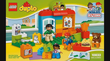 LEGO Duplo 10833 Preschool - instruction timelapse