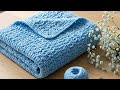 Baby Blanket Pattern For Beginners #crochet #knitting #diy #örgü #handmade #tutorial #yarn 