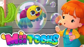Blowing Bubbles + More Nursery Rhymes \u0026 Kids Songs | Mormortoons