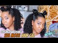 Using  Sea Moss Gel To Style My Hair ft. Esha Romatherapy | Natural Hair | Melissa Denise