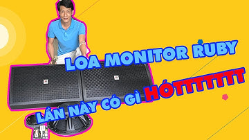 Loa Monitor 40 RUBY Bass 40 từ 190 coil 75, treble 750 - Điện Máy RUBY