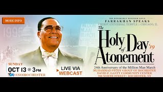 Minister Louis Farrakhan Million Man March 24th Anniversary Address