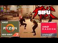 Sifu - AMD Ryzen 7 4700U - Radeon Vega 7 - Test Gameplay