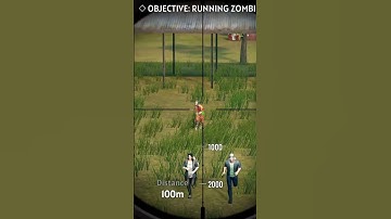 Objective: Running zombies!! #game #shoot #gameplay #gaming #sniper #shooter #zombies #shorts #2022