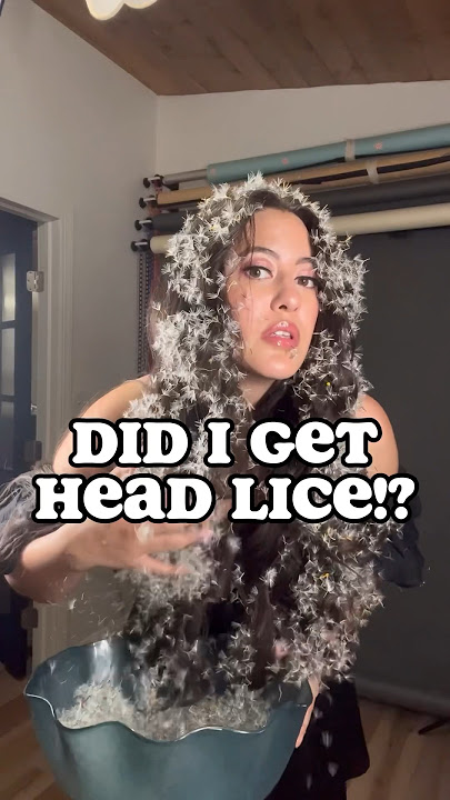 Answering your questions about my dandelion seed photo shoot *Did I get lice!?*