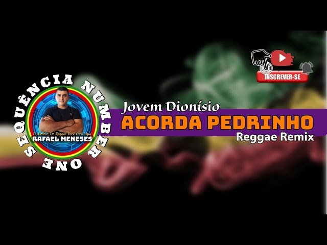 Jovem Dionísio - Acorda Pedrinho Reggae Remix (@MASTERPRODUCOESREGGAEREMIX ) class=