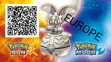 Pokemon Sun and Moon magearna QR code europe