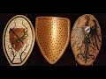 Timelaps on how to built a medieval shield battel ready hmb imcf hema 