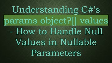 Understanding C# 