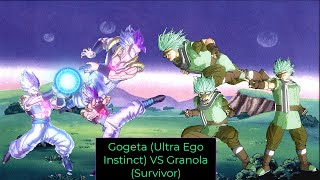 DBXV2 Mod Battles - Gogeta (Ultra Ego Instinct VS Granola The Survivor