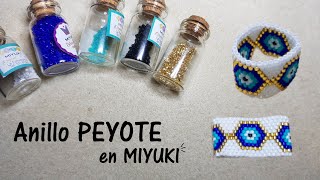Anillo peyote ojo turco 🧿 / MUY FÁCIL / DIY