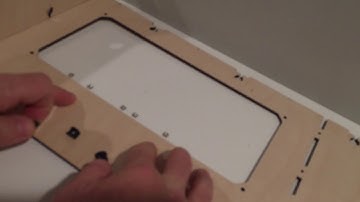 E3D BigBox  Frame Assembly Tip  Assembling Nut Traps