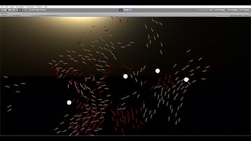 Boids- Flocking Simulation (Algorithm by Craig Reynolds)