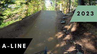 FULL LAP DOWN ALINE  Whistler Mountain Bike Park 2023