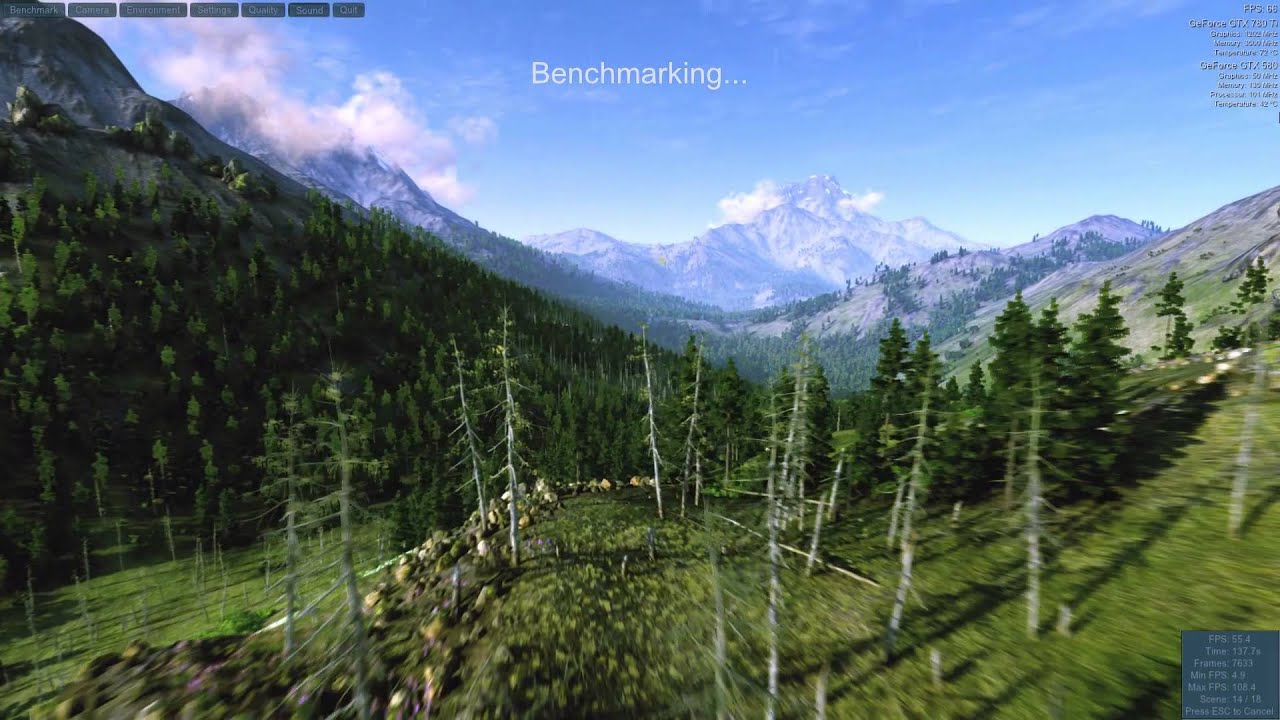 Unigine Valley Benchmark Extreme HD - YouTube