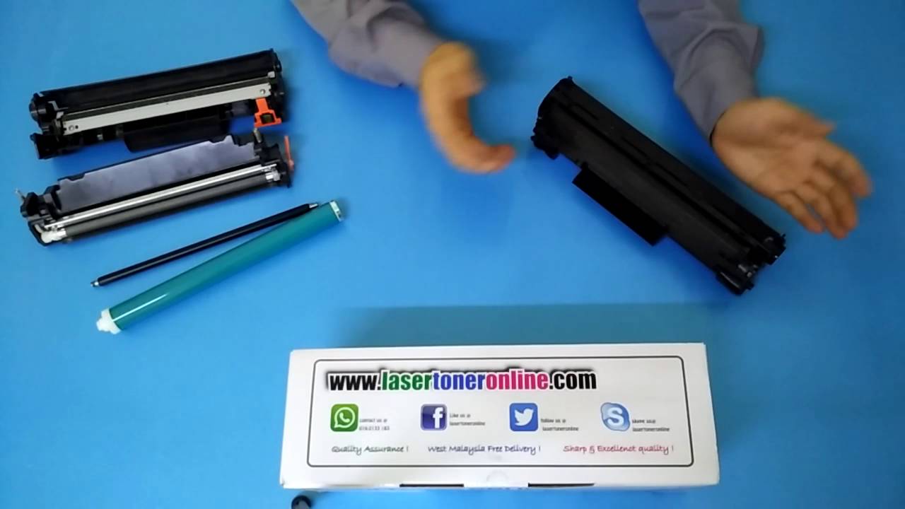 Laser Toner Online Compatible Cartridge - YouTube