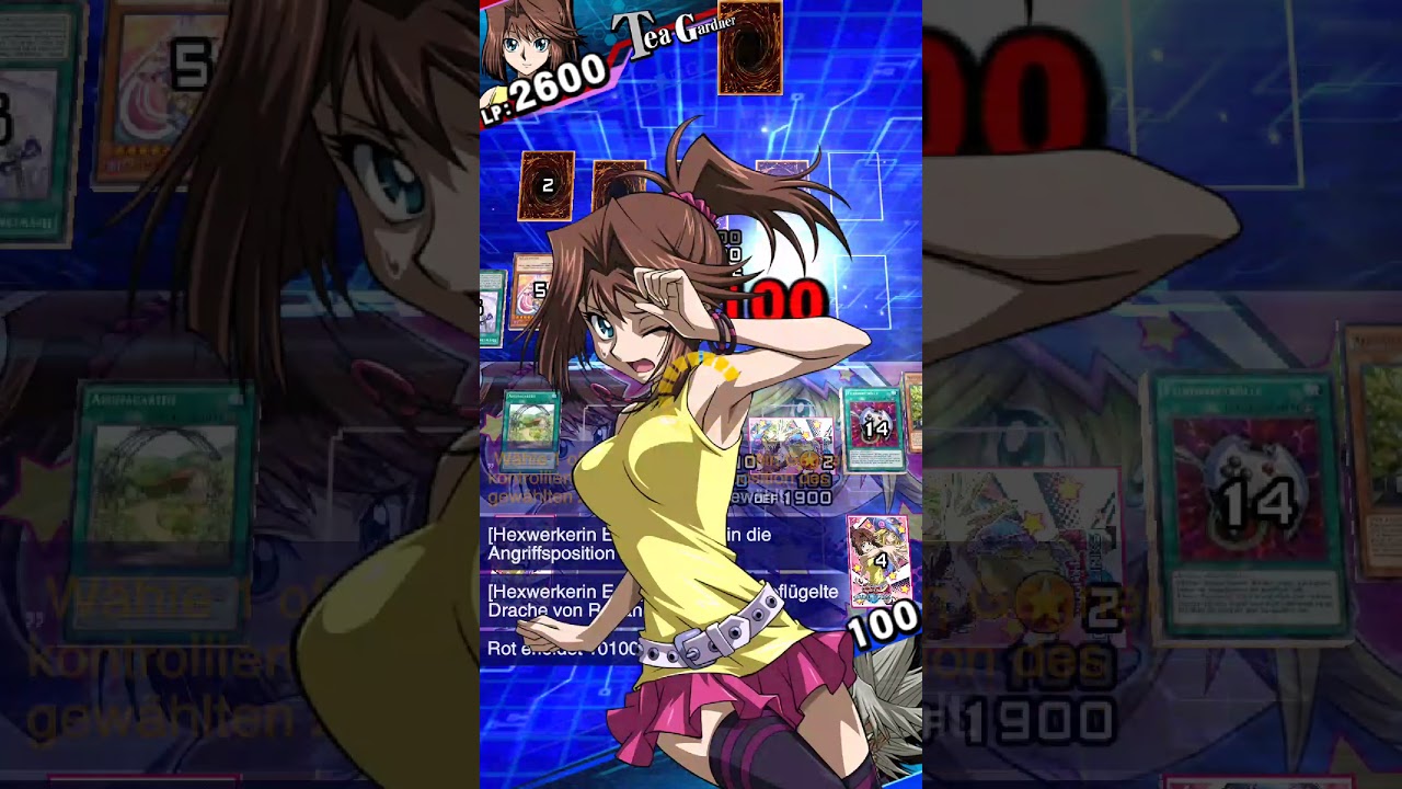 Tea Gardner Farm Deck 11.000 Poins Yugioh Duel Linls YouTube
