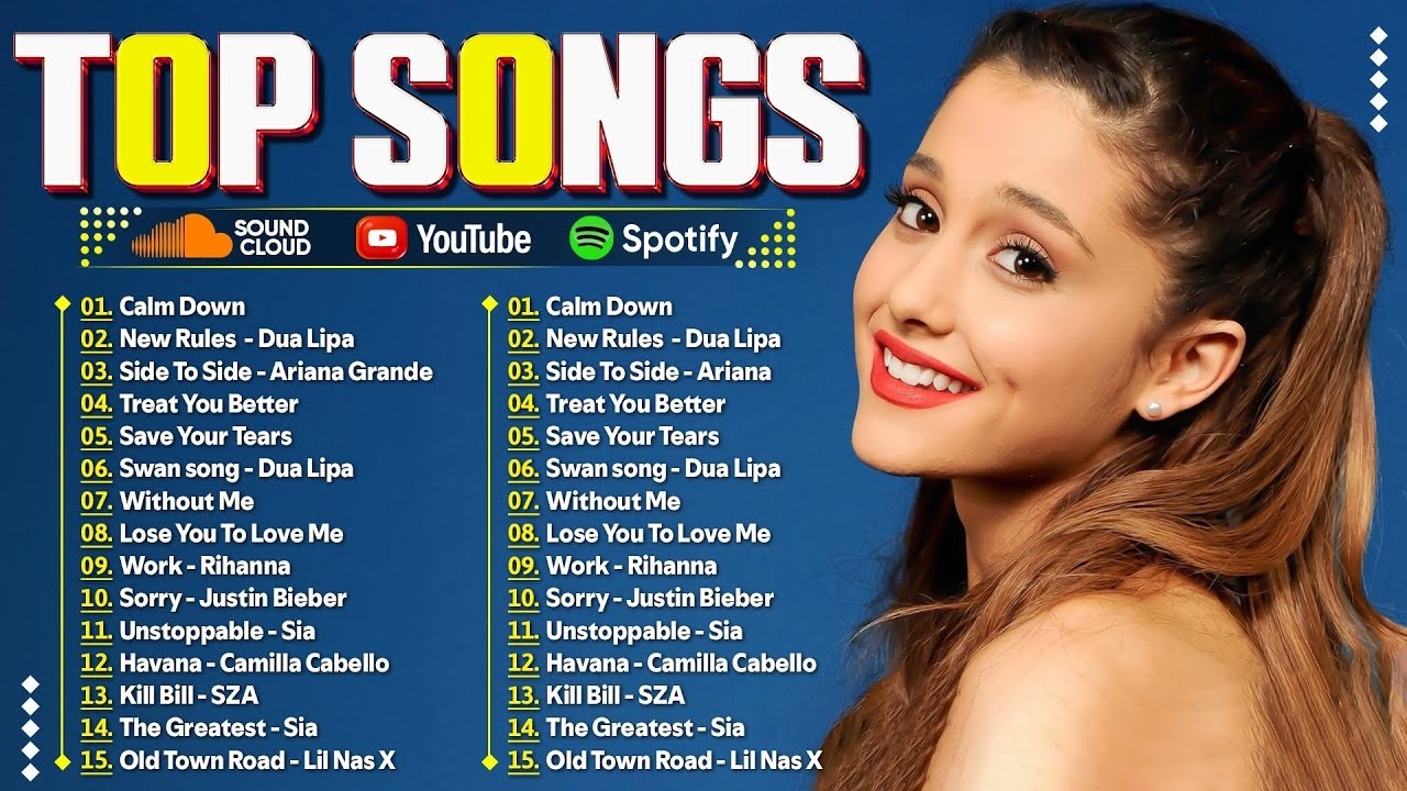 Pop Song 2025 - Adele, Bruno Mars, Dua Lipa, Ed Sheeran, Selena Gomez, Maroon 5, Taylor Swift