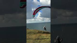 Mieke takes off solo with the Moustache 15 – soaring from the dunes of Sweden! ?????? @luftikustv