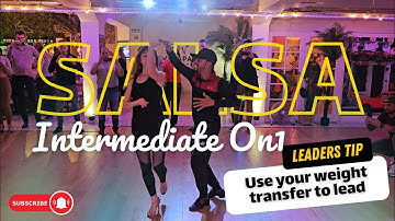 INTERMEDIATE SALSA 💎 PATTERN FOR ON1 DANCERS 👠 | SALSA ON1 PARTNERWORK