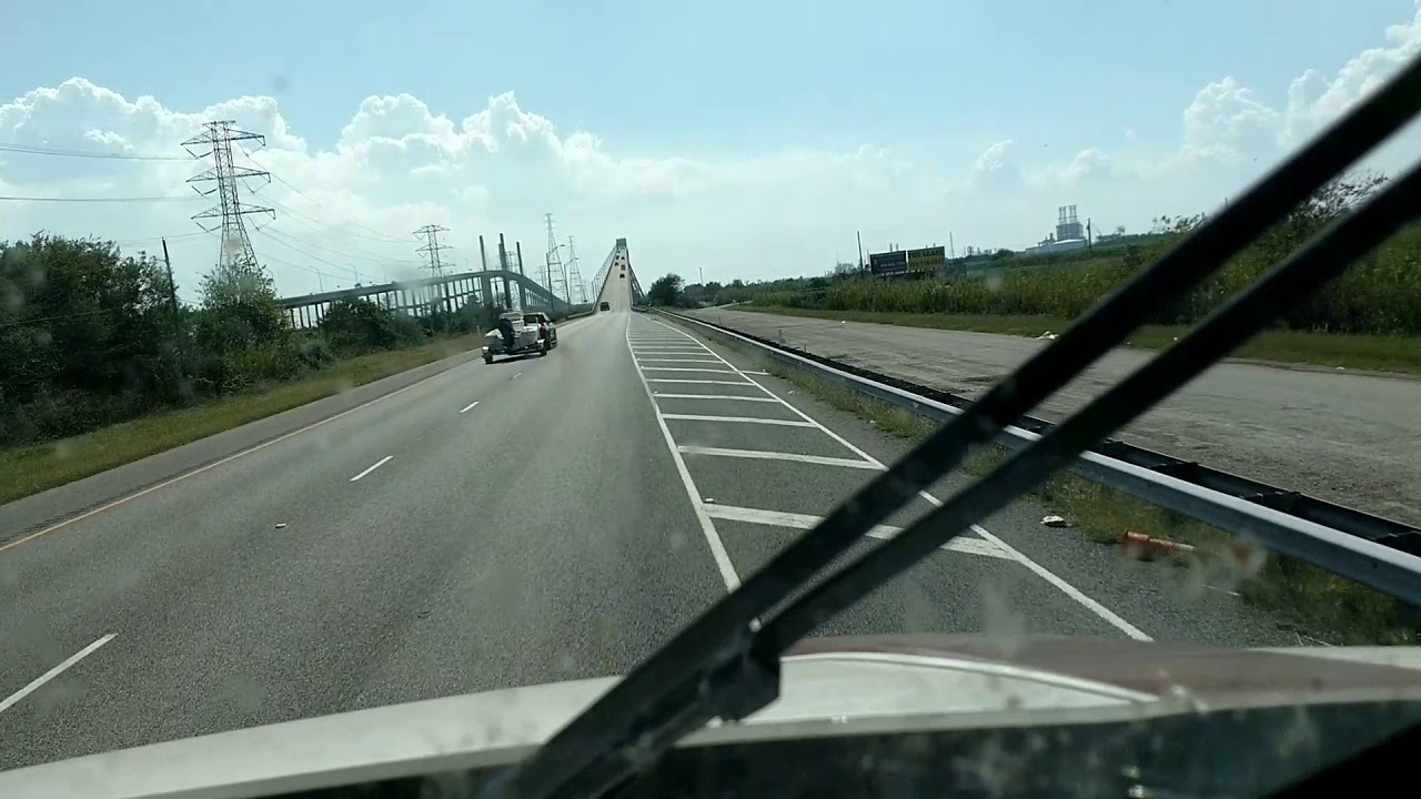 The Rainbow Bridge Bridge City Texas Youtube
