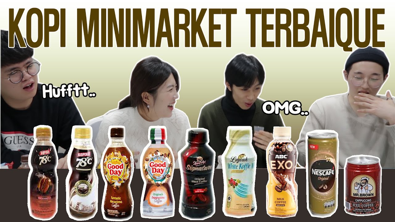 KOPI MANA YANG SESUAI SELERA ORANG KOREA?? 인도네시아 커피음료 리뷰