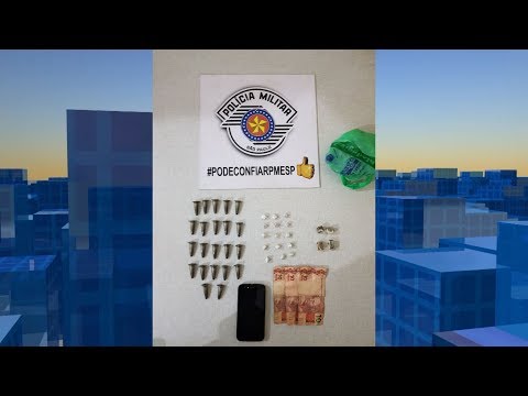 Força Tática surpreende rapaz com drogas no Cecap - Ari Campos/Araraquara