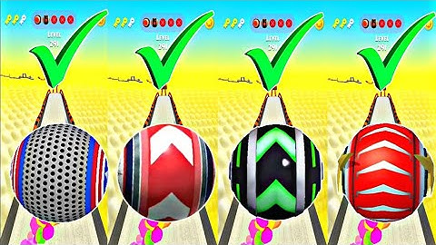 🔥Going Balls VS Rollance VS Rolling Ball Sky Escape: Race 29: Speedrun Gameplays